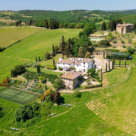 Villa Rignana Chianti Estate, Pool, Tennis,Cook Greve in Chianti Exterior foto