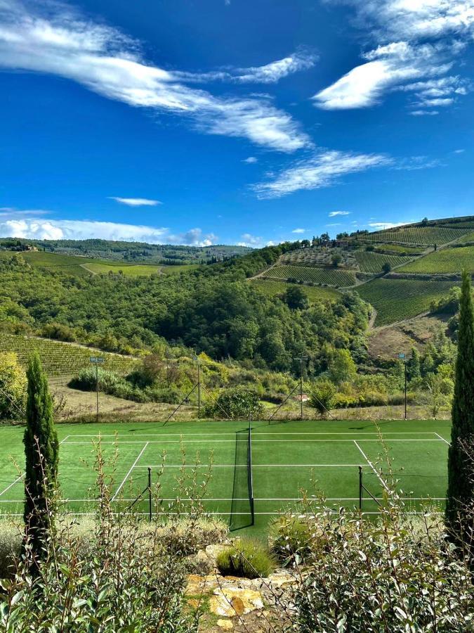 Villa Rignana Chianti Estate, Pool, Tennis,Cook Greve in Chianti Exterior foto