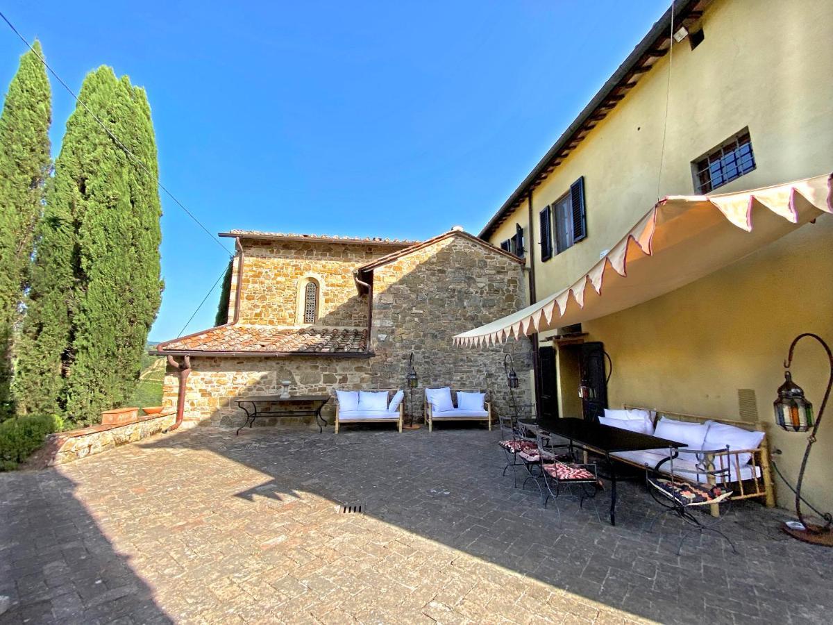 Villa Rignana Chianti Estate, Pool, Tennis,Cook Greve in Chianti Exterior foto