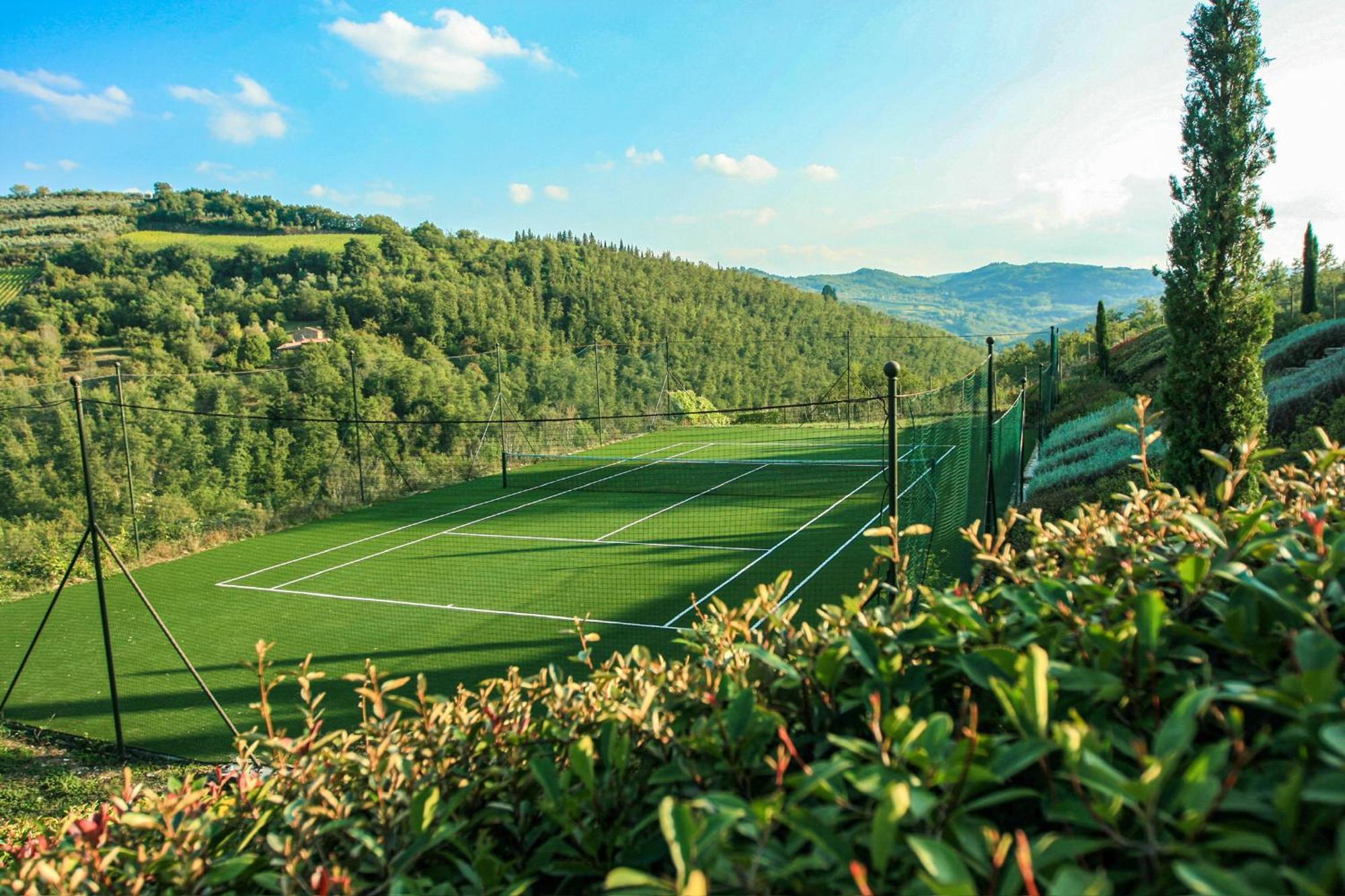 Villa Rignana Chianti Estate, Pool, Tennis,Cook Greve in Chianti Exterior foto