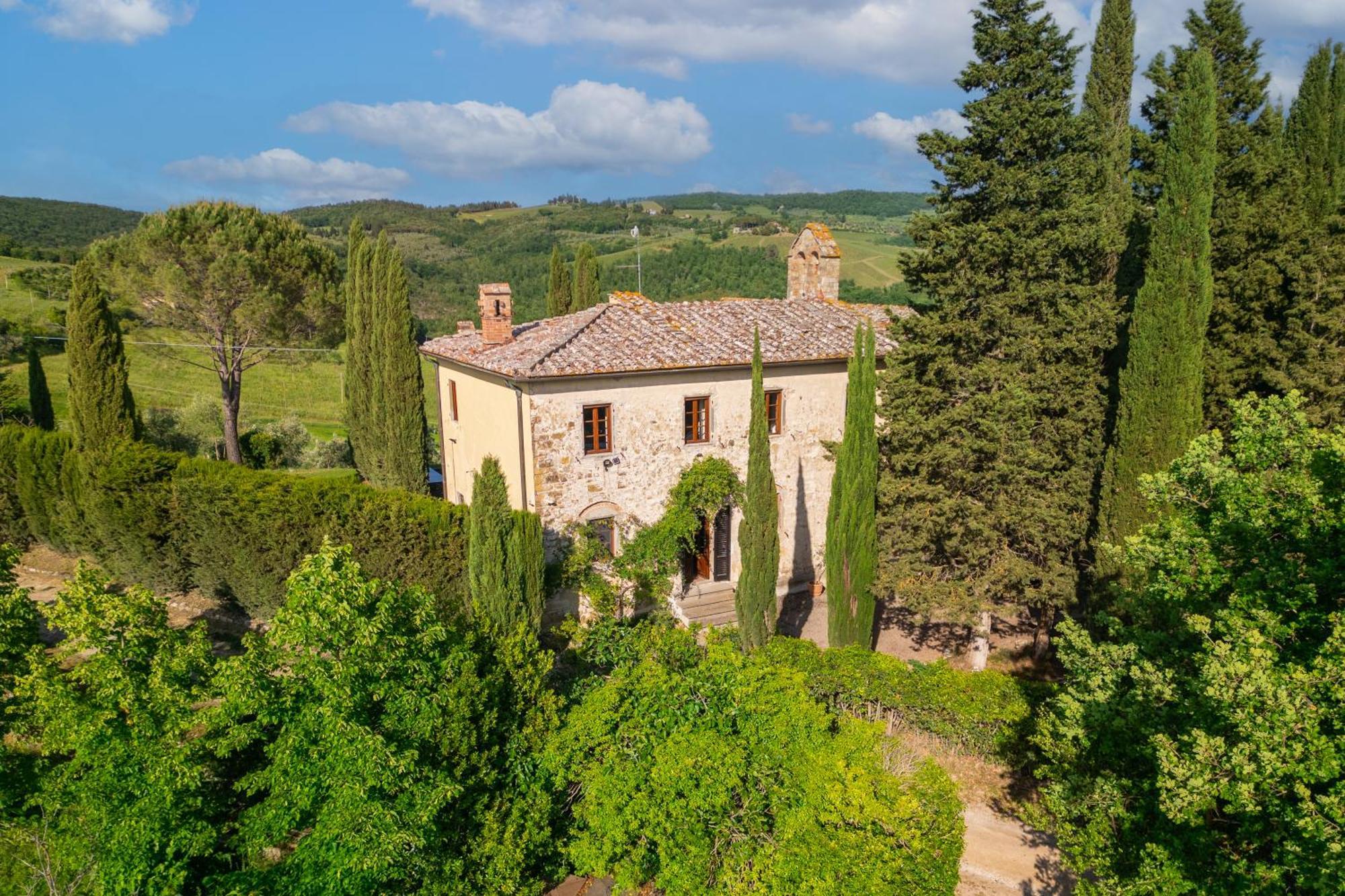 Villa Rignana Chianti Estate, Pool, Tennis,Cook Greve in Chianti Exterior foto