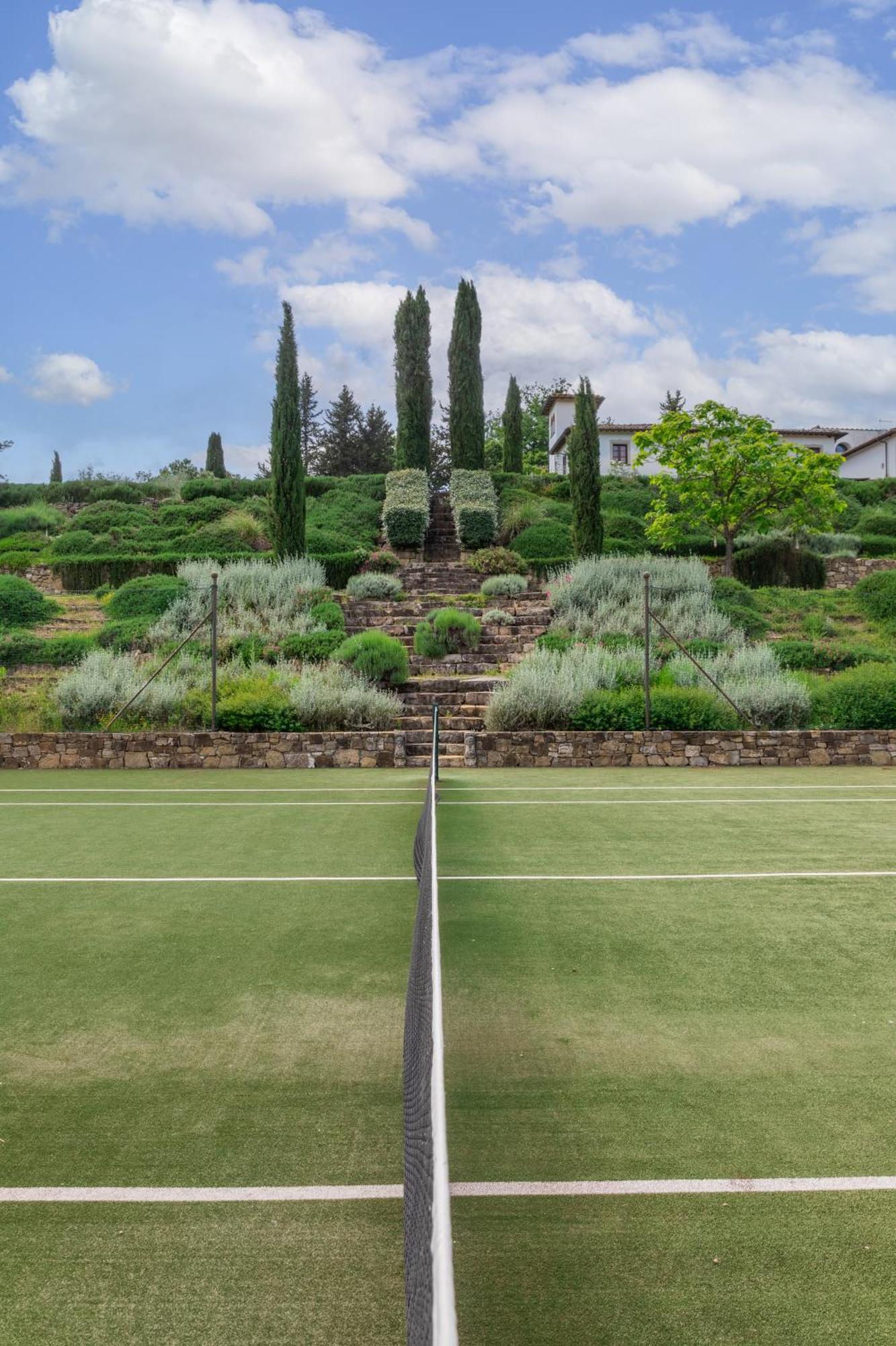 Villa Rignana Chianti Estate, Pool, Tennis,Cook Greve in Chianti Exterior foto