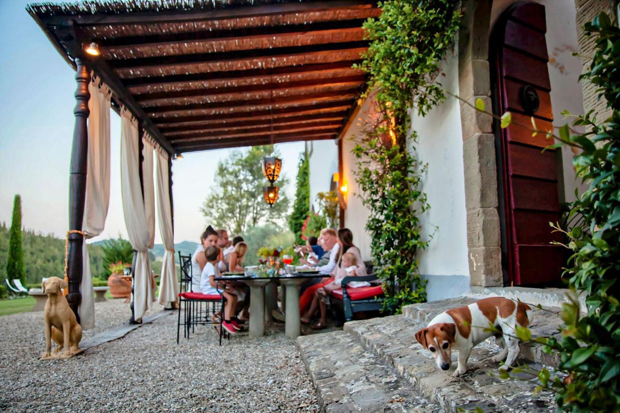 Villa Rignana Chianti Estate, Pool, Tennis,Cook Greve in Chianti Exterior foto